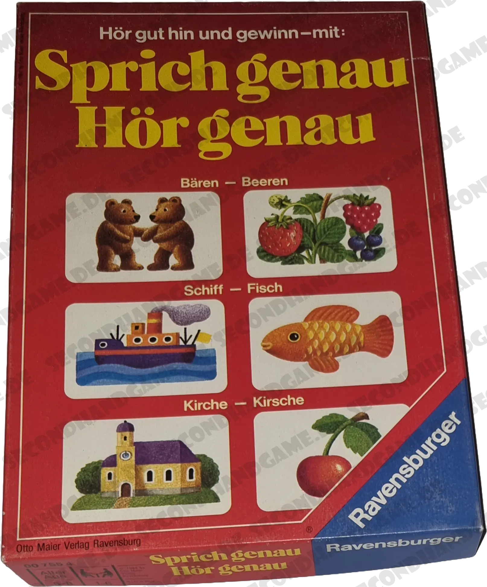 Ravensburger Sprich genau Hör genau 007554