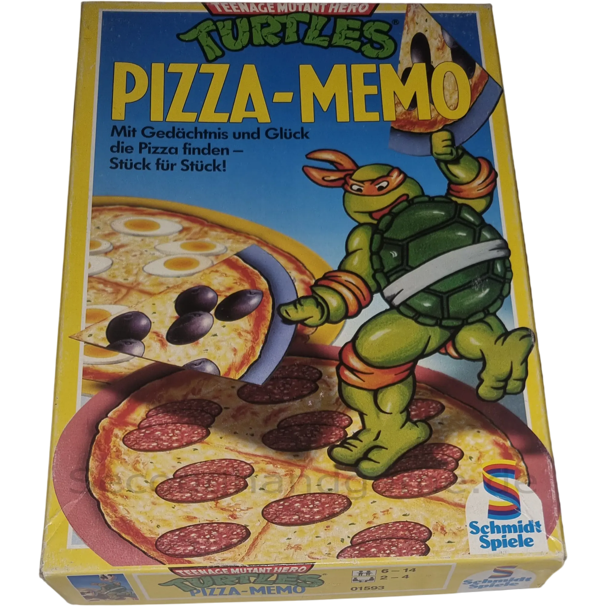 Schmidt Teenage Mutant Hero Turtles Pizza-Memo 01593