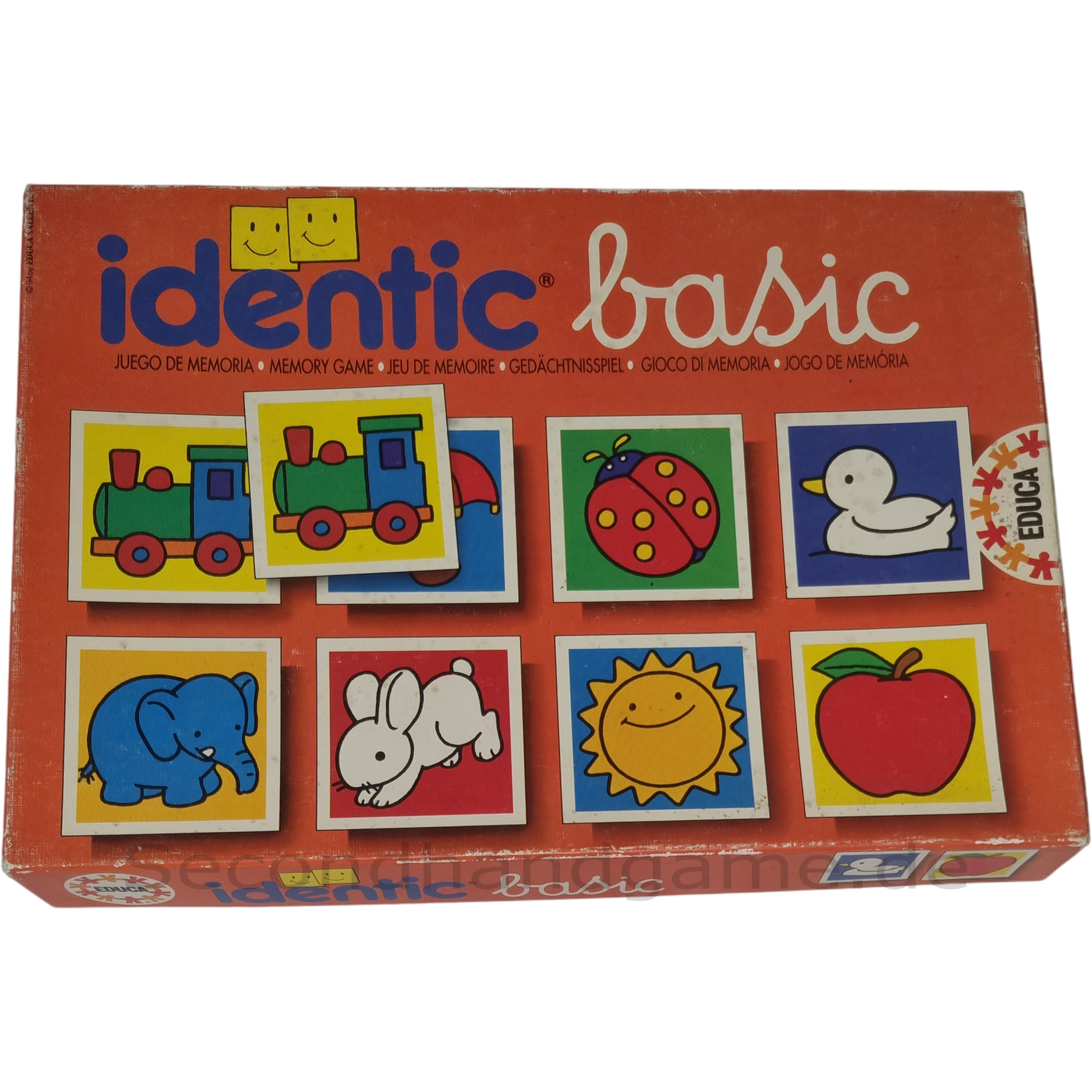 Educa Identic Basic Gedächtnisspiel 3872
