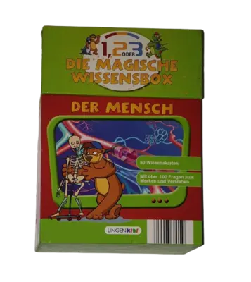 1, 2 oder 3 Die magische Wissensbox Der Mensch