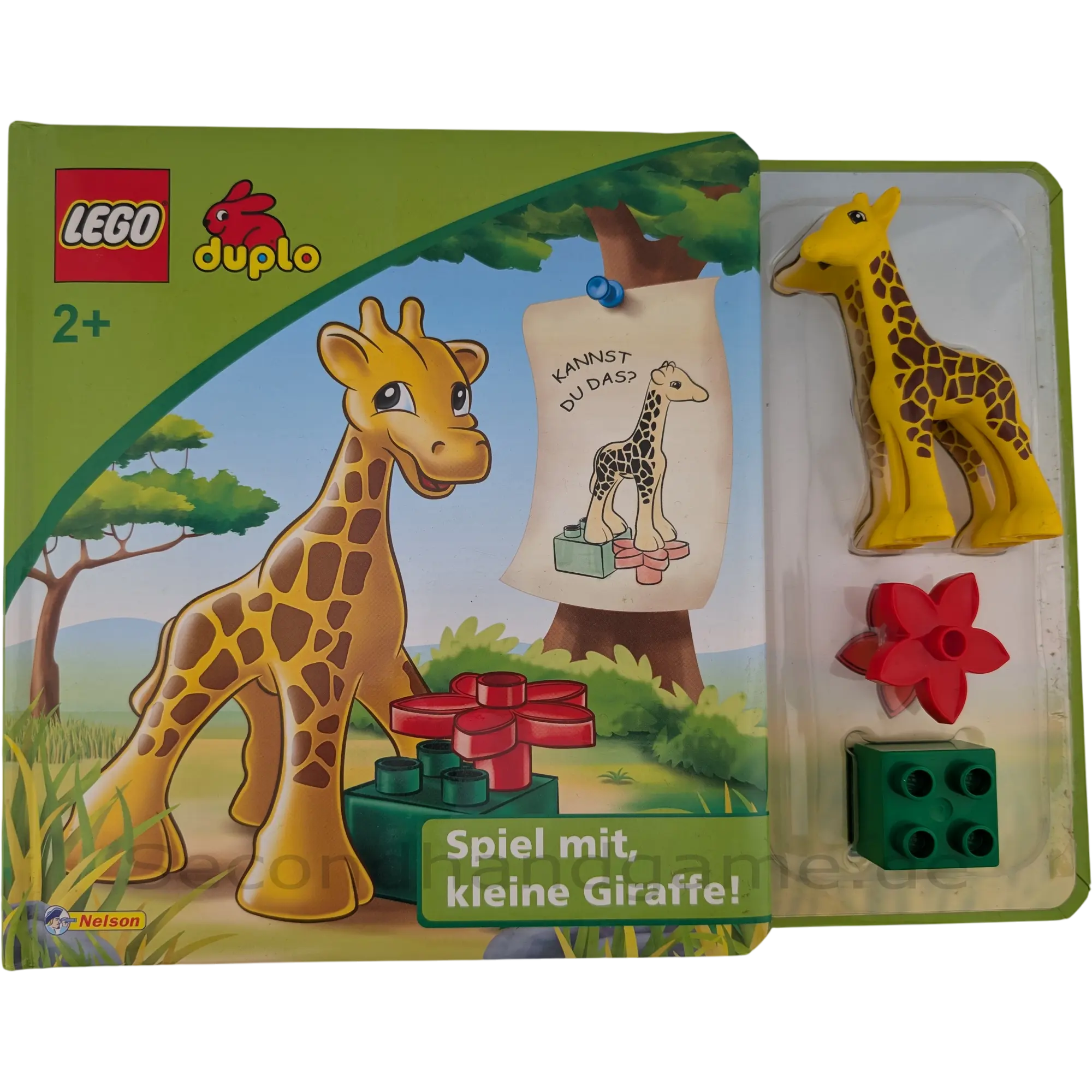 Lego Duplo Buch Spiel mit,kleine Giraffe!