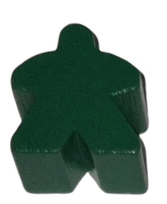Carcassonne Ersatzfigur Grün