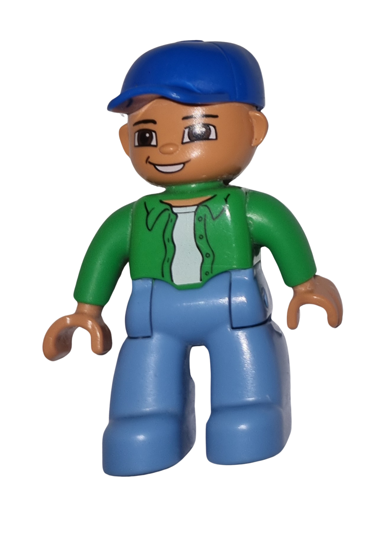 Lego Duplo Figur Mann 47394 Teenager mit grünem Hemd