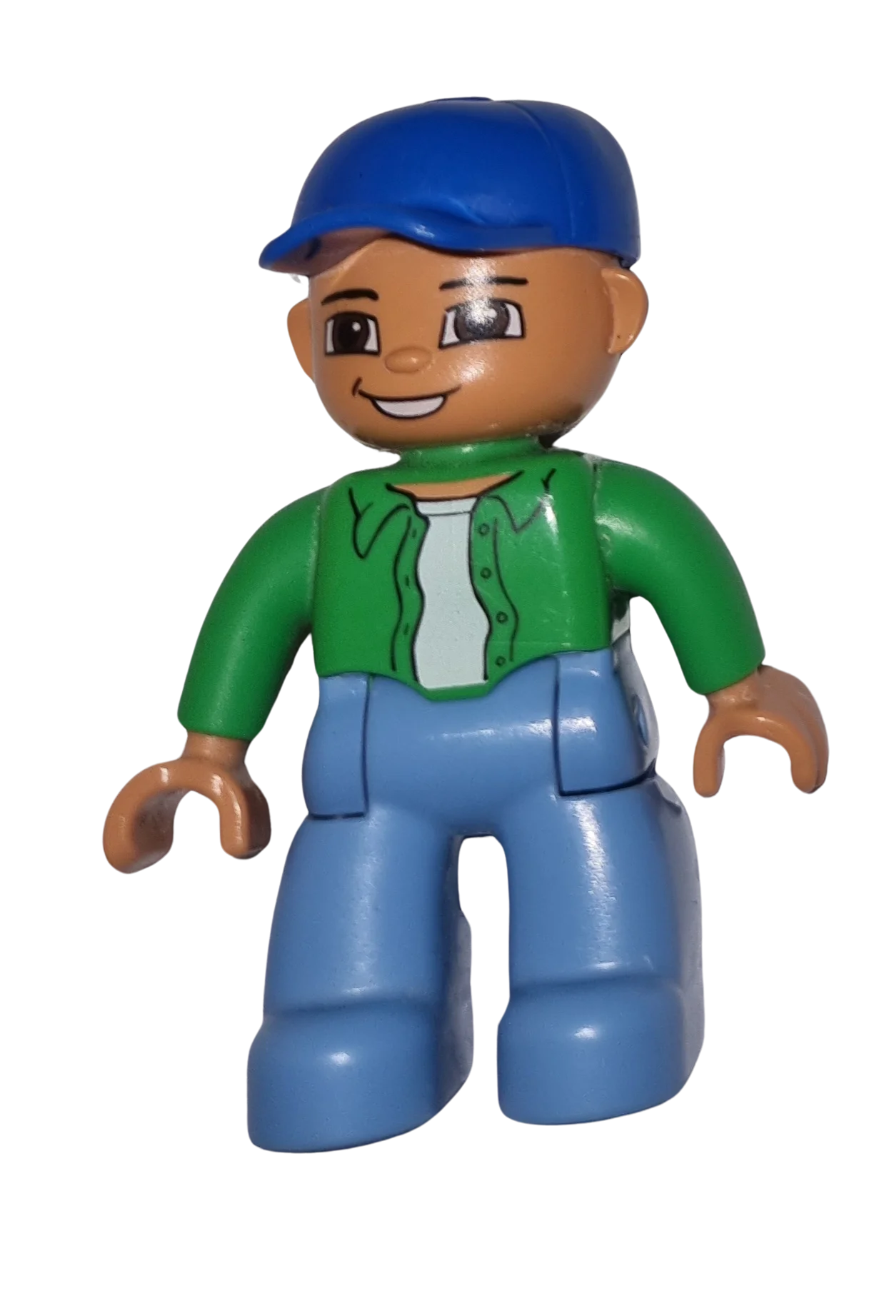 Lego Duplo Figur Mann 47394 Teenager mit grünem Hemd