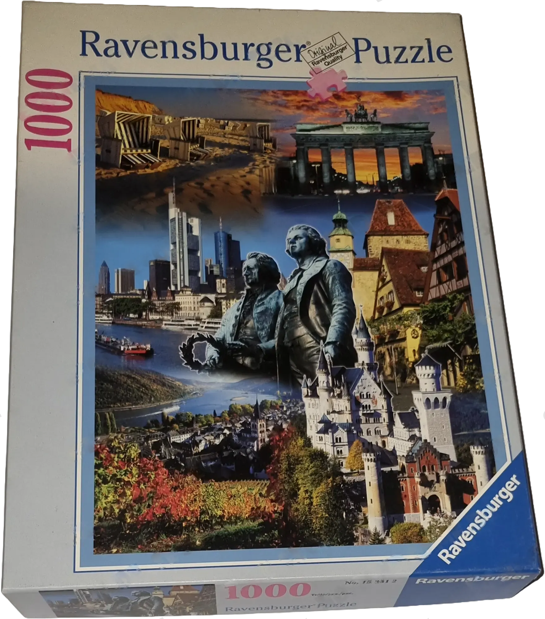 Ravensburger Puzzle – Quer Durch Deutschland, 50 X 70 Cm