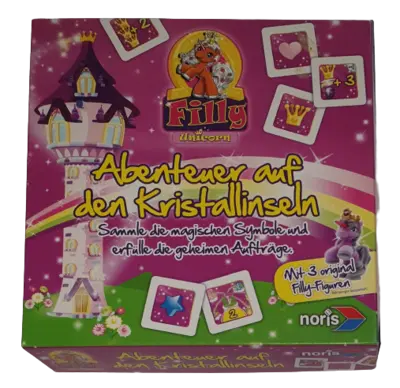 Noris Filly unicorn Abenteuer auf den Kristallinseln