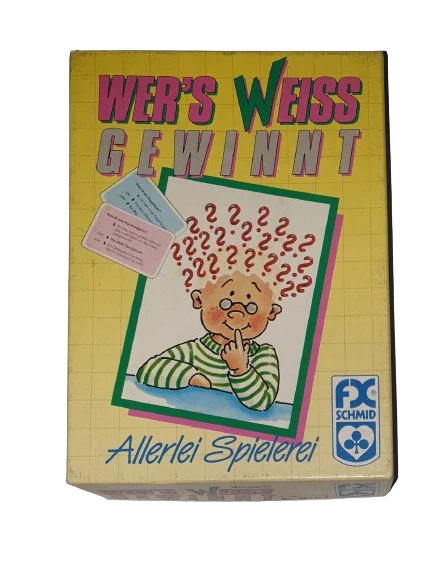 FX Schmid Wer's weiss gewinnt