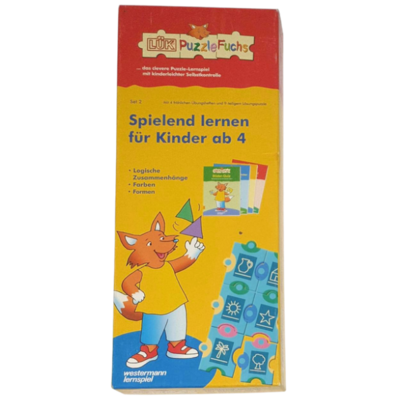 Lük Puzzle Fuchs Set 2 Für Kinder ab 4 Jahren Lük Puzzle Fuchs Set 2 Für Kinder ab 4 Jahren