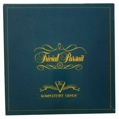 Parker Trivial Pursuit Komplettset - Genus Edition 2te Version 730003