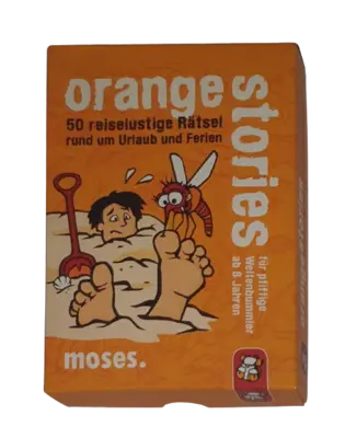 Moses Orange Stories 50 reiselustige Rätsel rund um Urlaub und Ferien