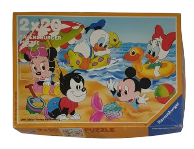 Ravensburger Disney Micky Mouse am Strand 2 x 20 Teile Puzzle 089833
