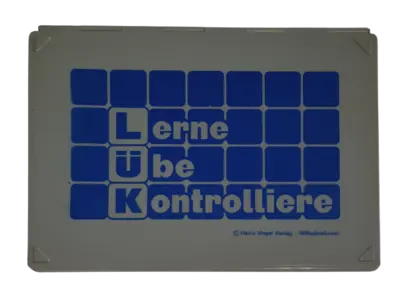 Lük Kasten Westermann Lernspiel groß grau blau