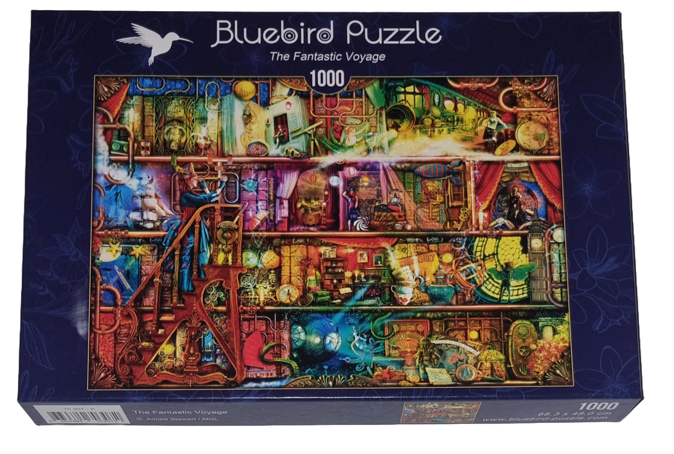 Art by Bluebird Puzzle 1000 Teile 70307 The fantastisch voyage