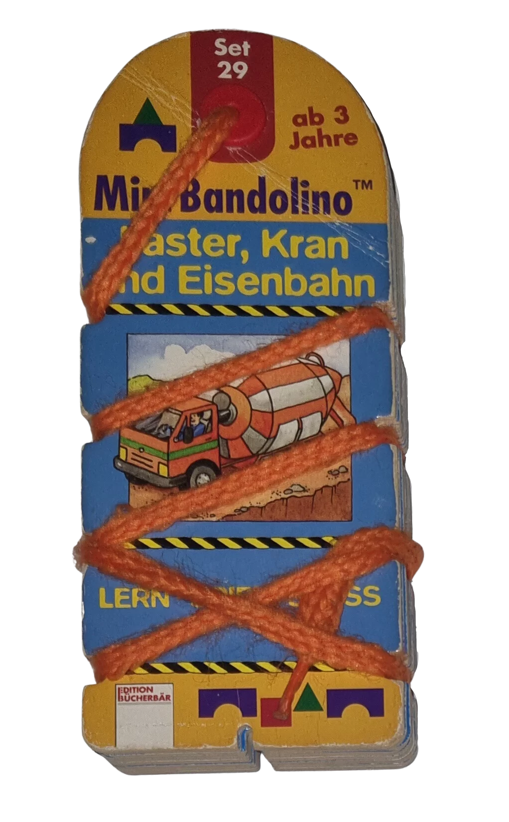 Bandolino Set 29 Laster, Kran und Eisenbahn Ab 3 Jahre
