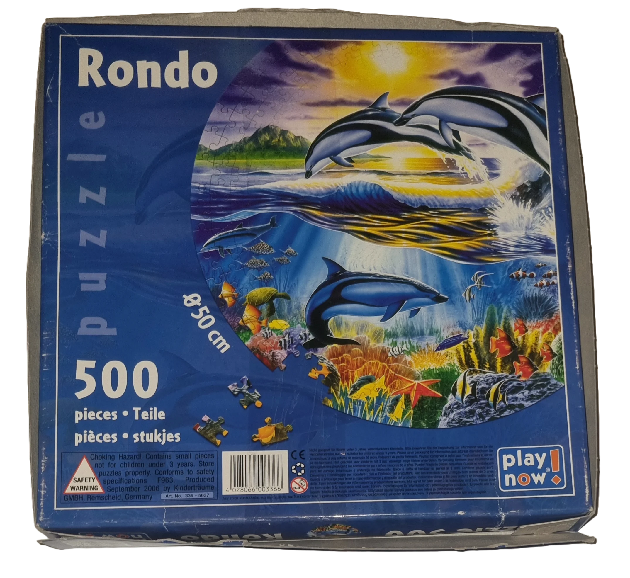 Play now! Rondo Puzzle 500 Teile 3365637 Delphine