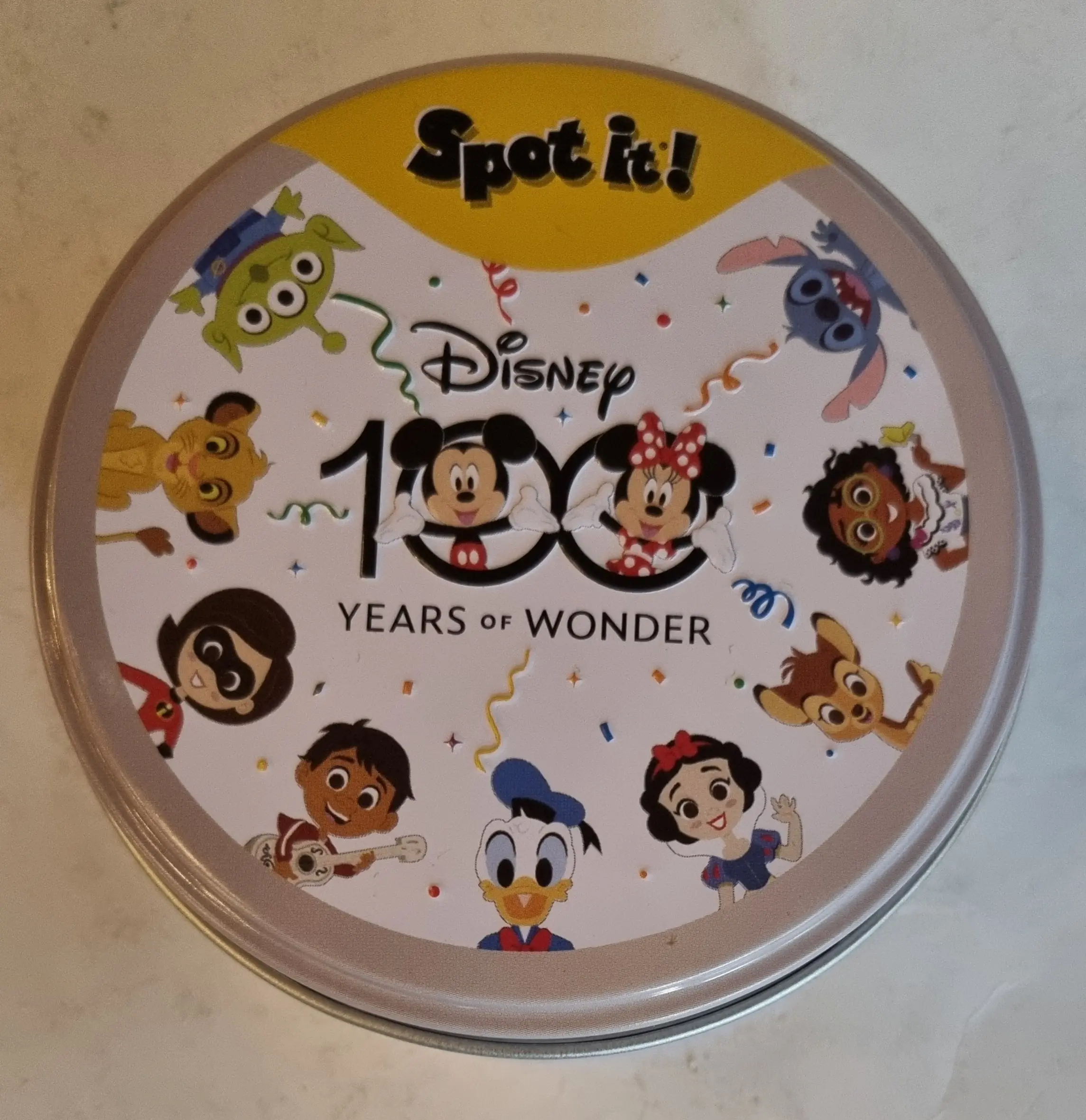 Spot it! 100 years of wonder Disney ab 7 Jahre