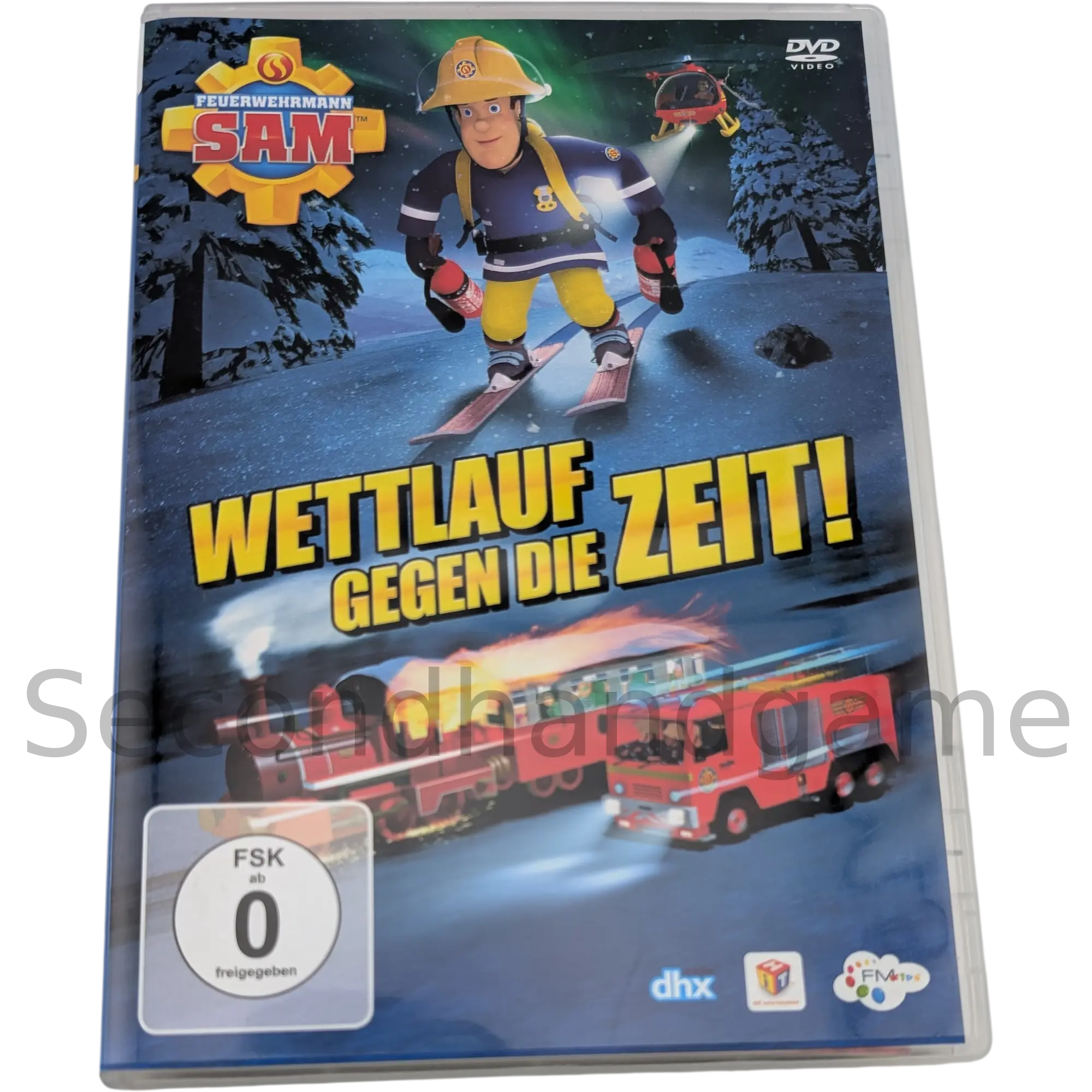 DVD Feuerwehrmann Sam Wettlauf gegen die Zeit FSK 0