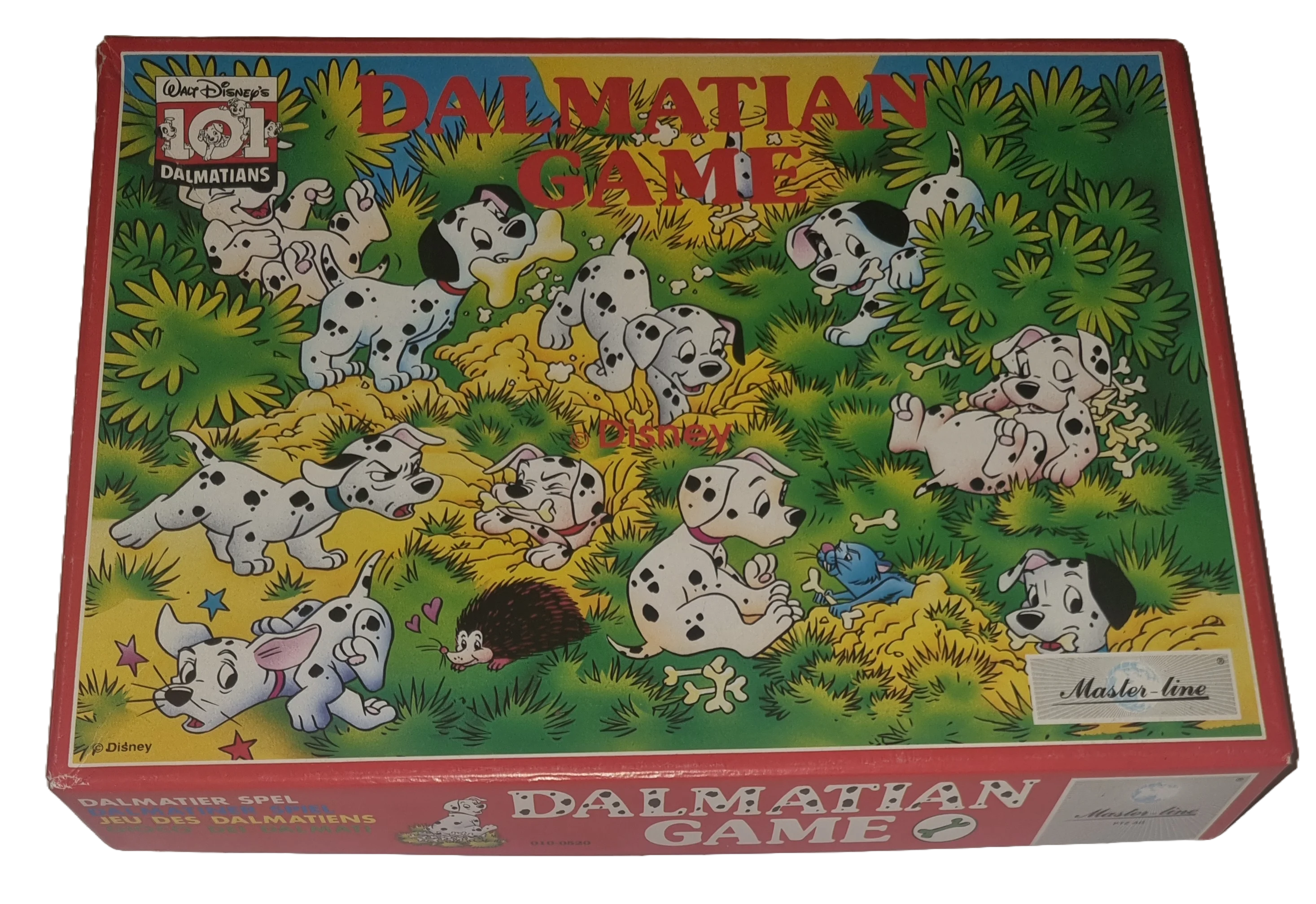 Master-line Dalmatian Game Walt Disney 010-0520 Dalmatiner Spiel