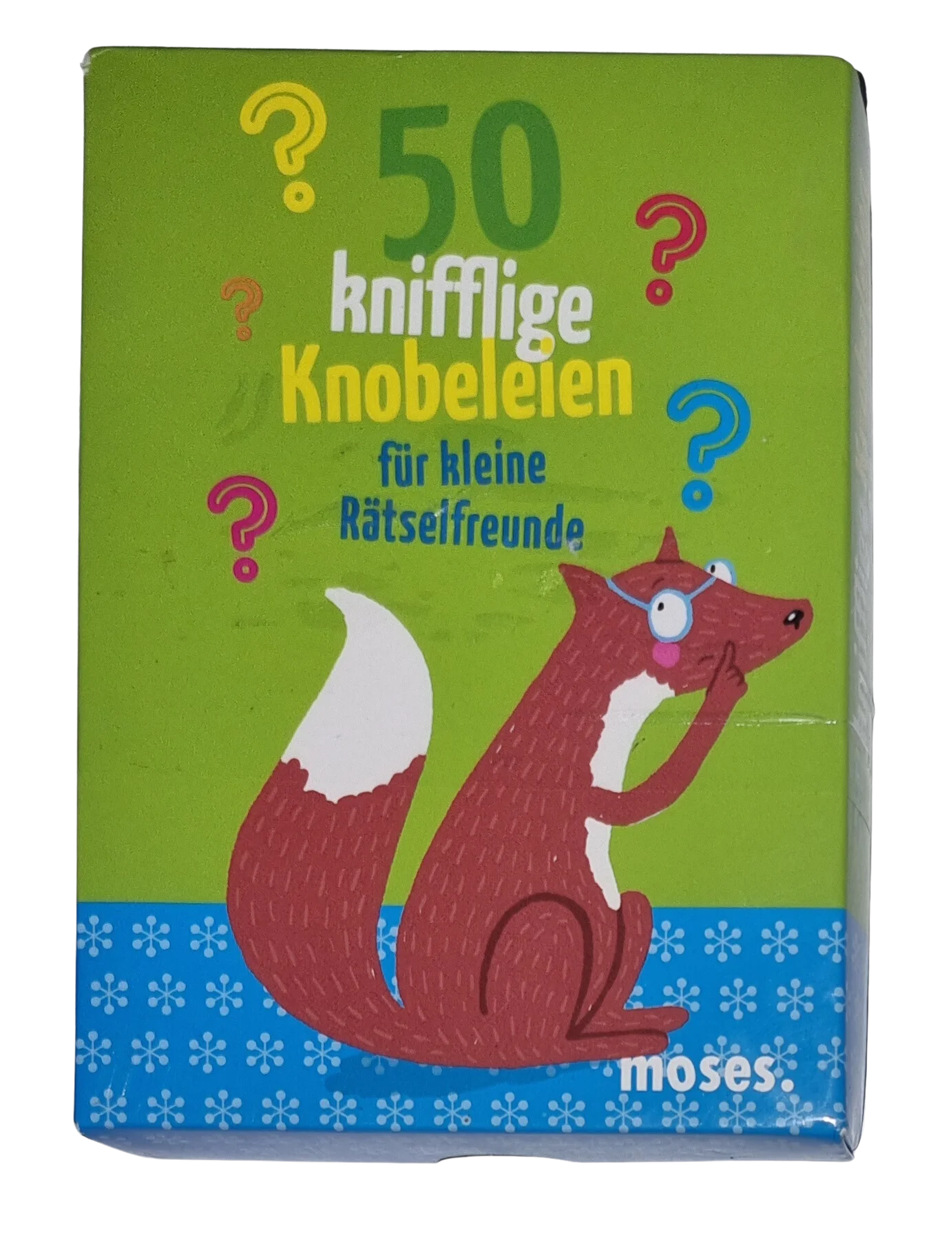 Moses 50 knifflige Knobeleien für kleine Rätselfreunde 