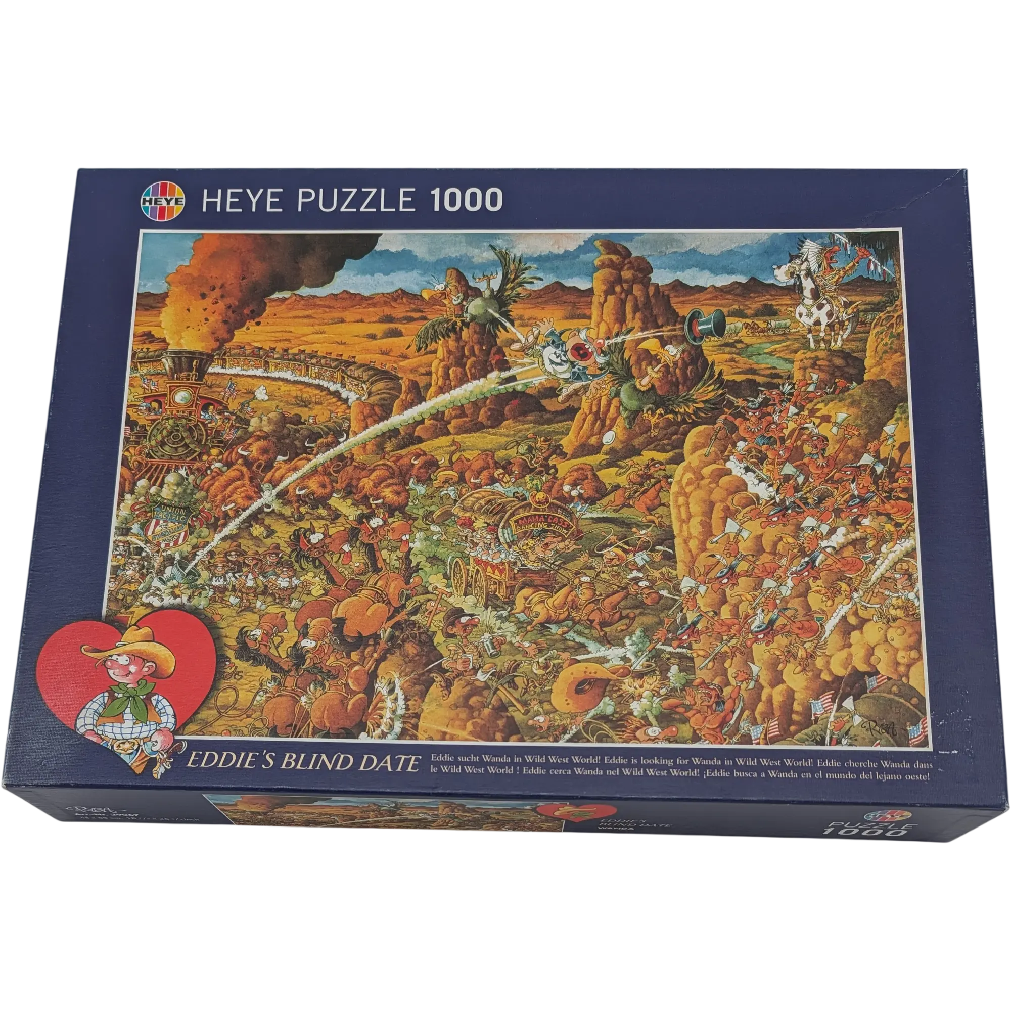 Heye Puzzle 1000 Teile 29067 Eddie's Blind Date Wanda