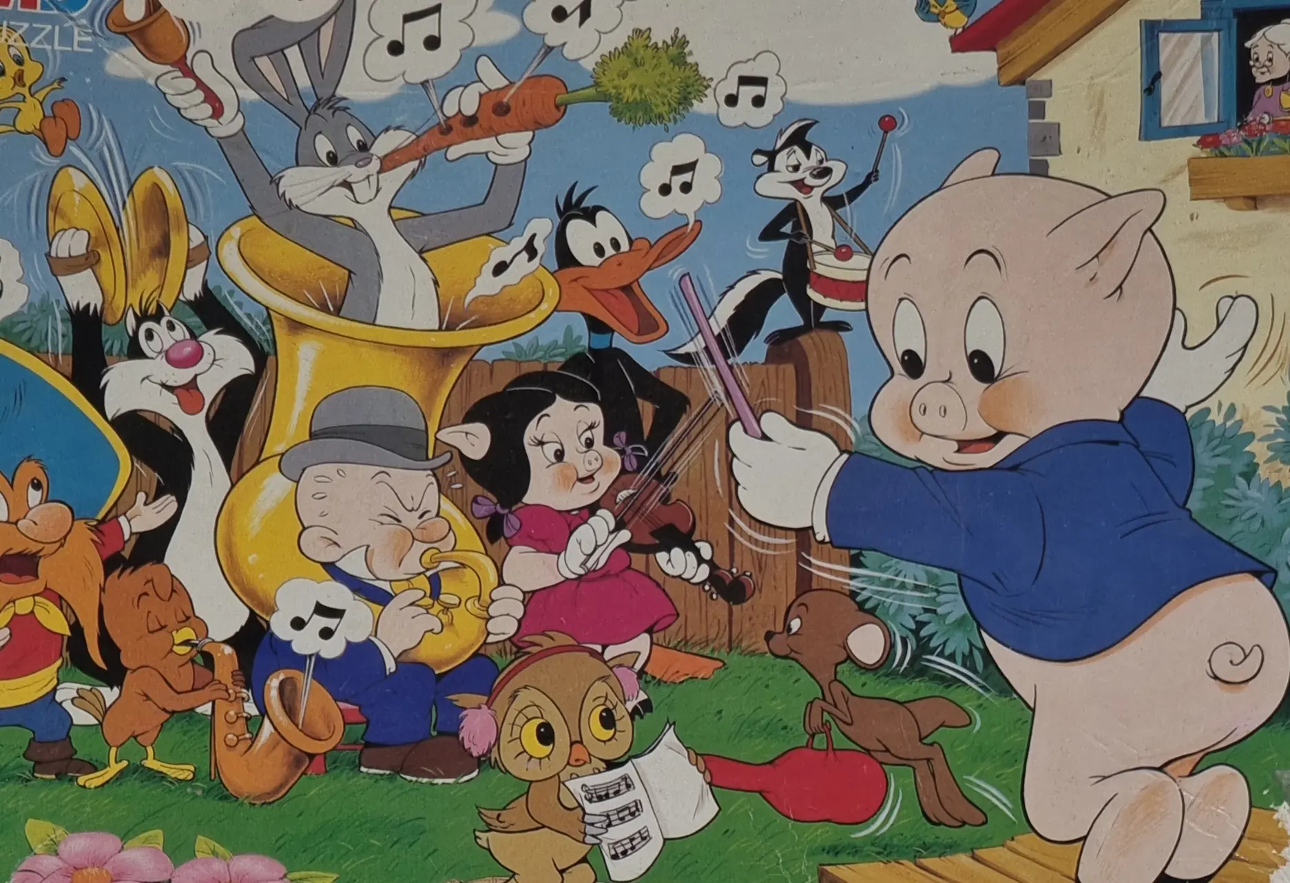 MB Team Serie Puzzle 100 Teile 3504 Bugs Bunny