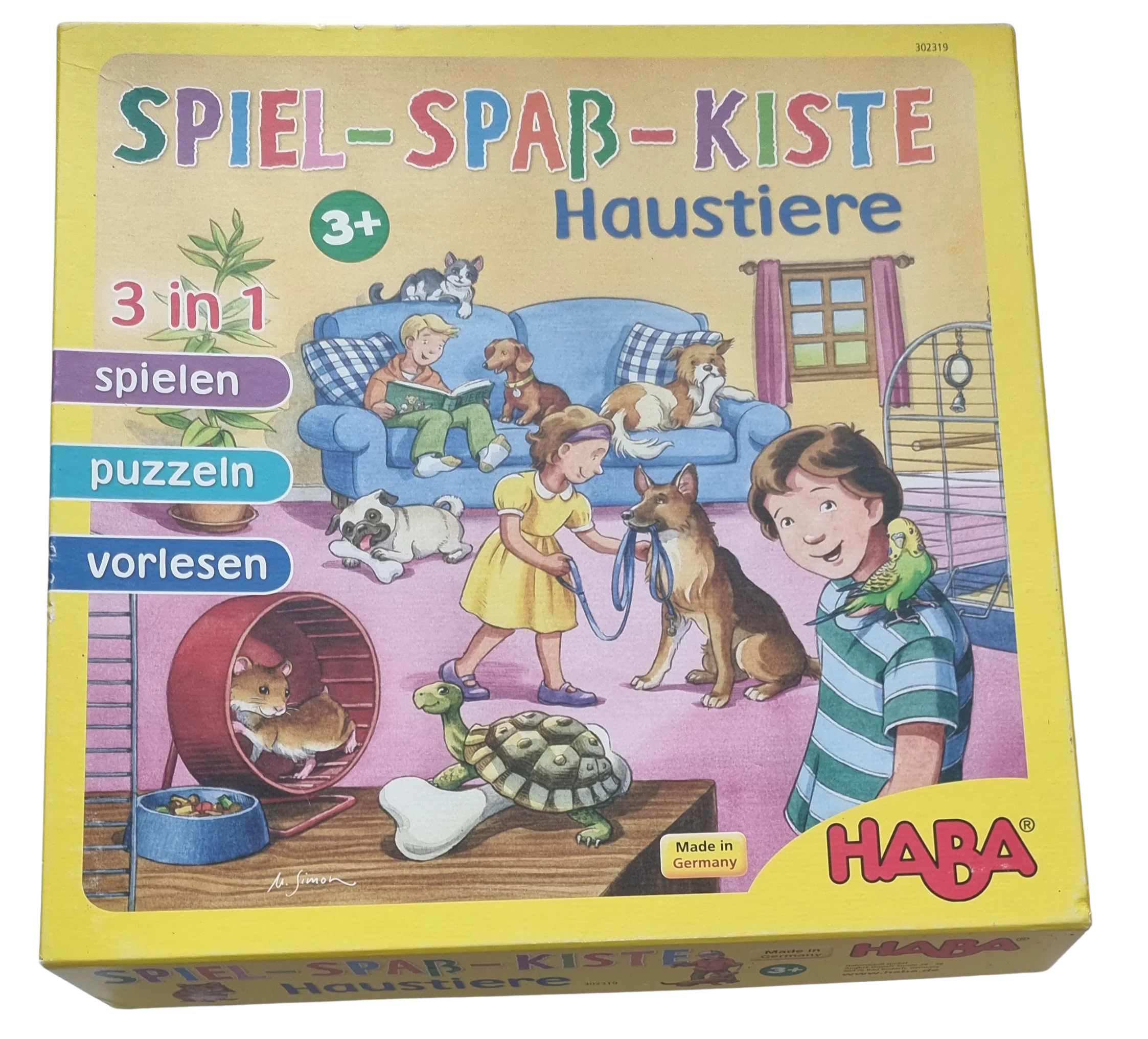 Haba Spiel-Spaß-Kiste Haustiere 302319