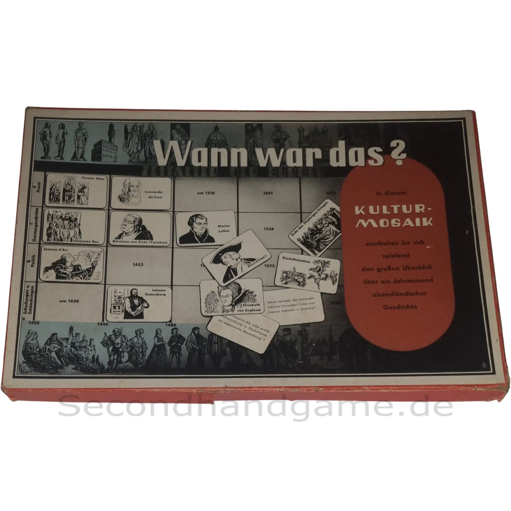 Kultur-Mosaik L.Tschov Wissensspiel Wann war das? Kultur-Mosaik ab 12 Jahre