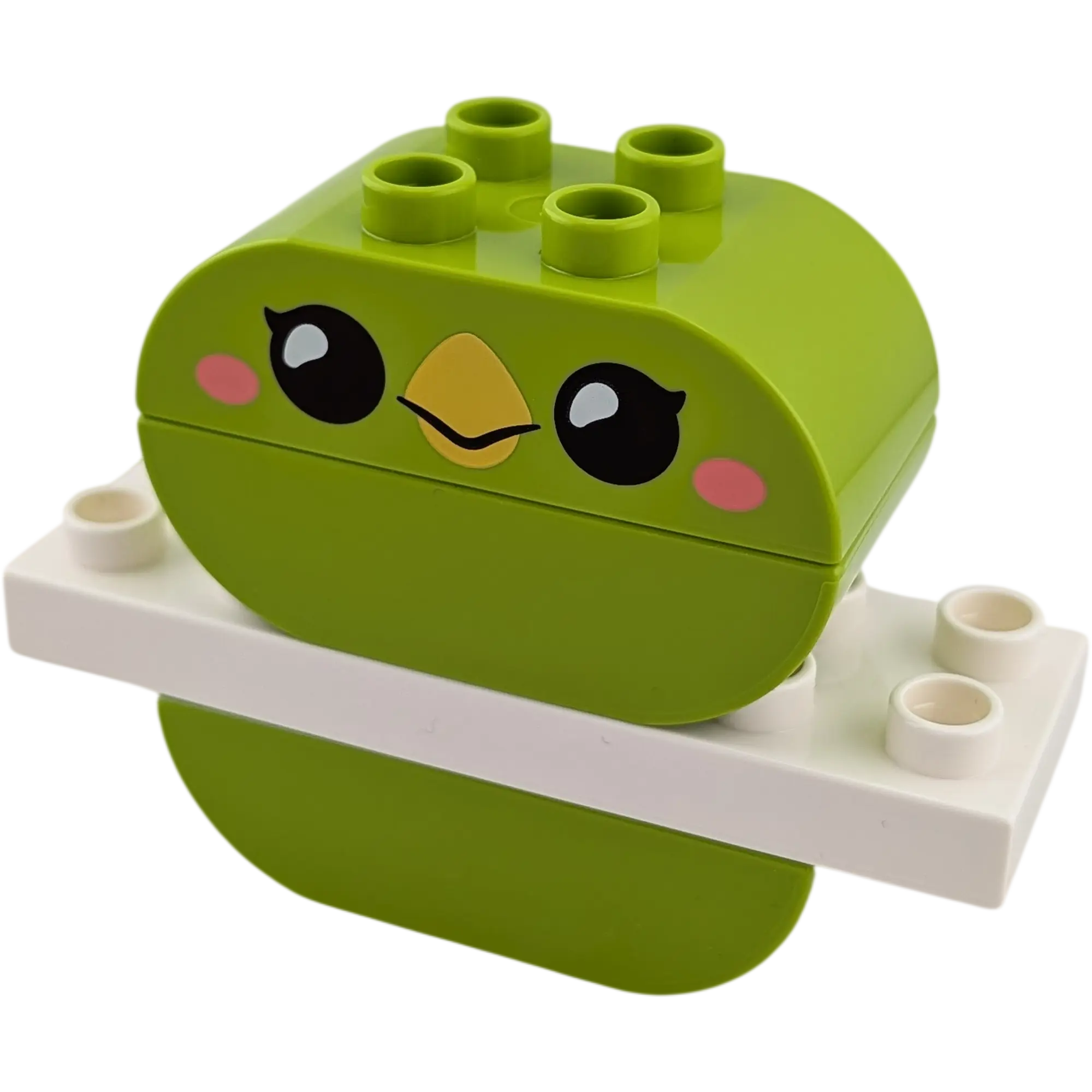 Lego Duplo Küken Grün Weiß aus vier Bausteinen
