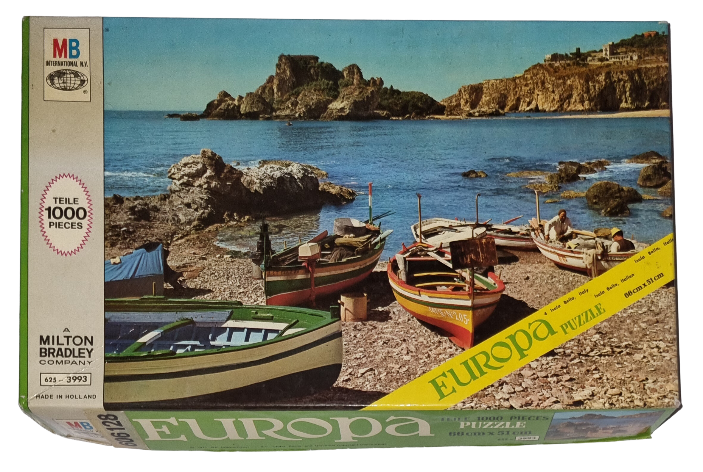 MB Milton Bradley Europa Puzzle 1000 Teile 6253993