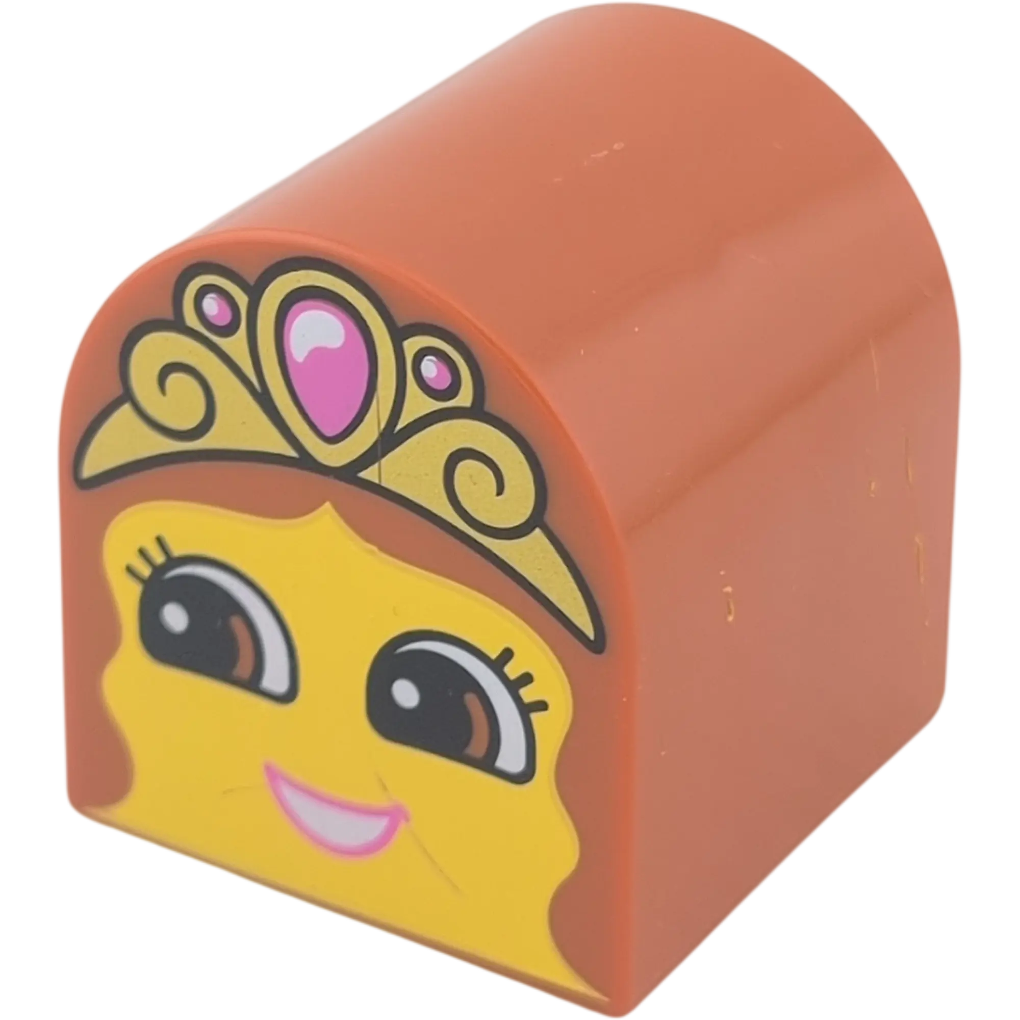 Lego Duplo 3664 Rundstein 2x2x2 Mittelbraun Prinzessinnen Gesicht