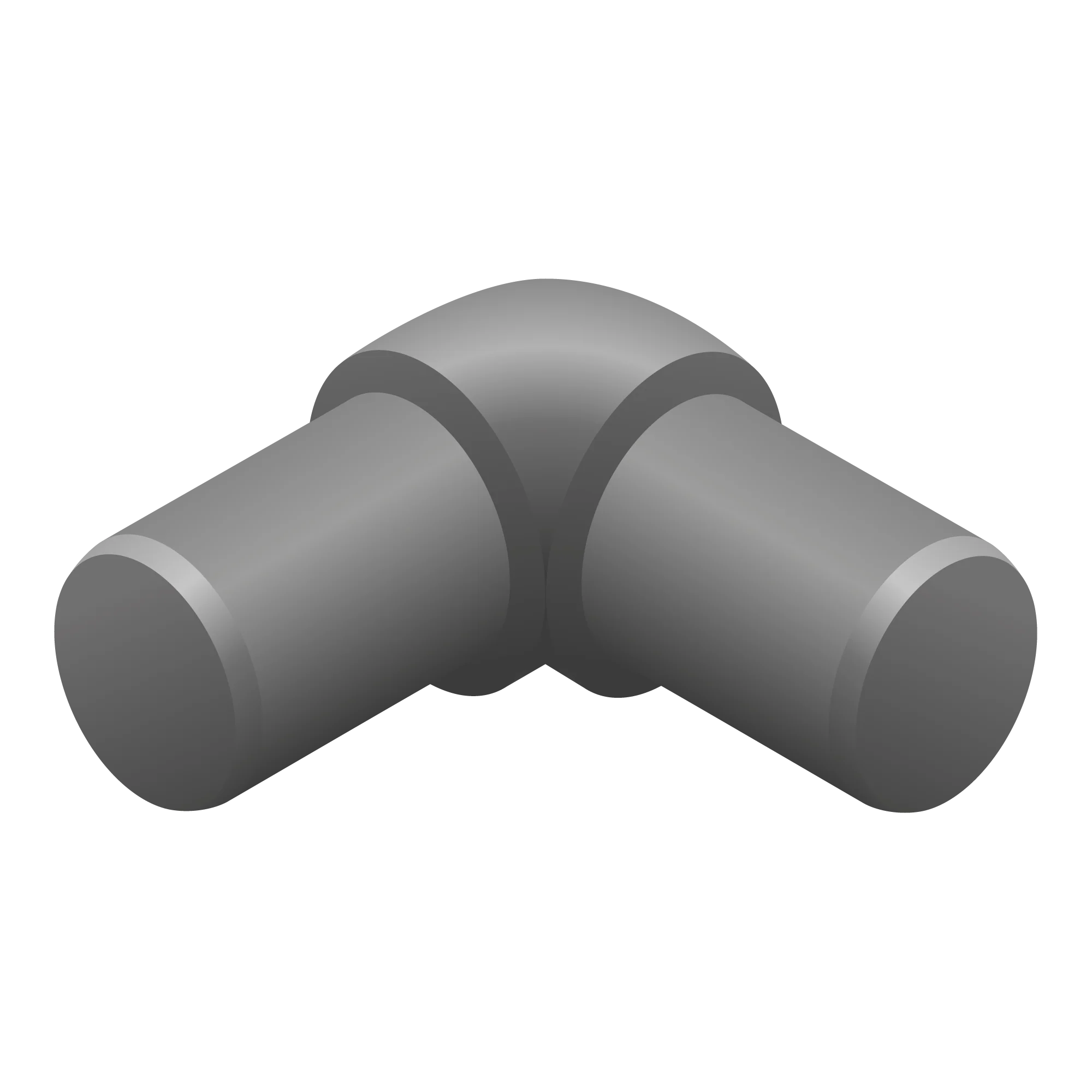 Quadro Mini Flächenkupplung 2-armig (90°)