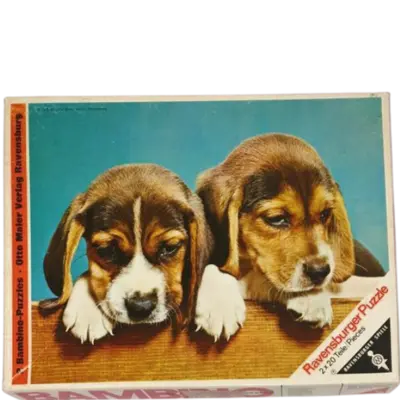 Ravensburger Puzzle 2 x 20 Teile Bambino-Puzzle Hund/Katze 15226