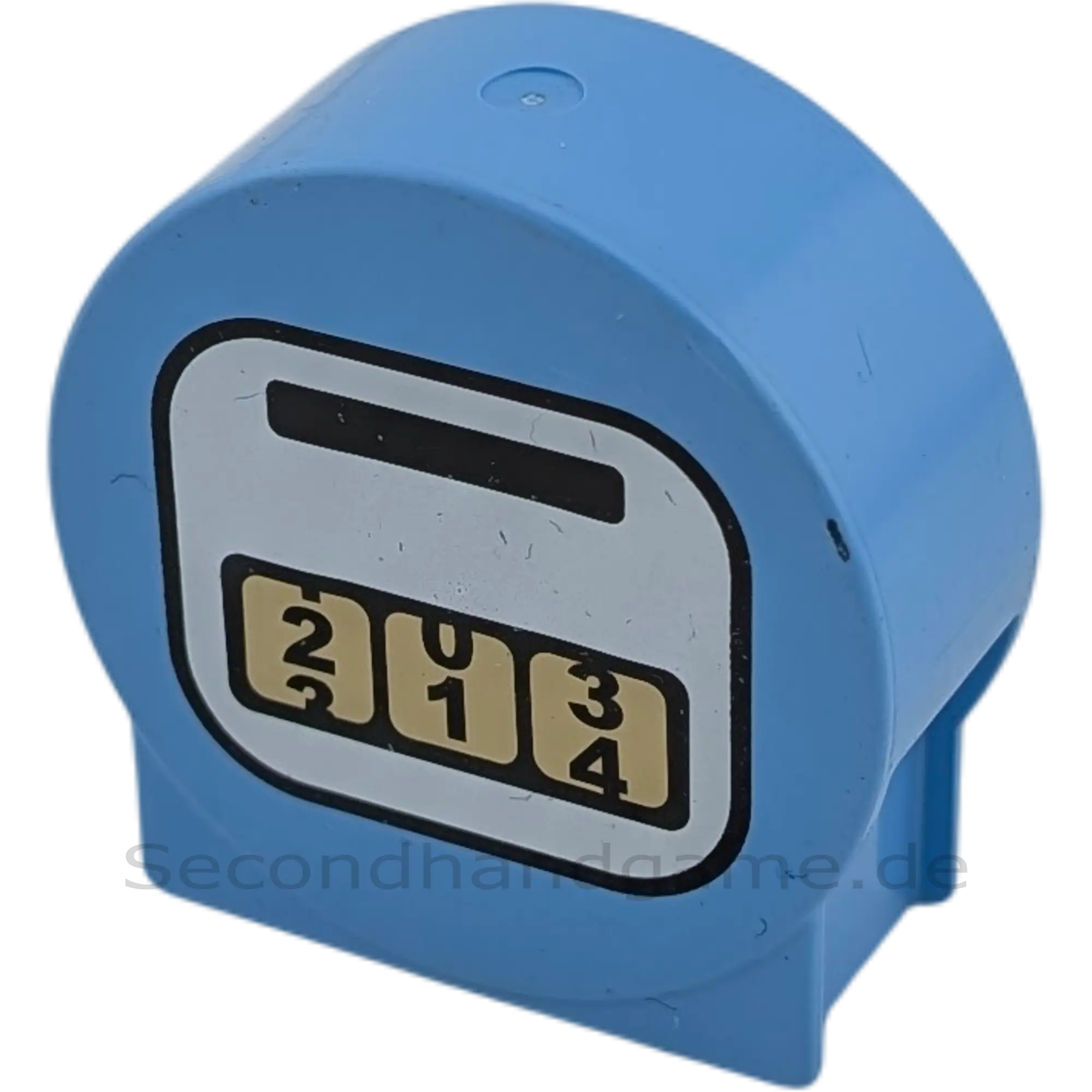 Lego Duplo 1422 Rund Spielautomat Zapfsäule Zählautomat Hellblau B-Ware