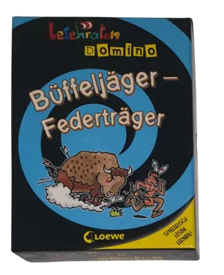 Loewe Lesepiraten Domino Büffeljäger-Federträger