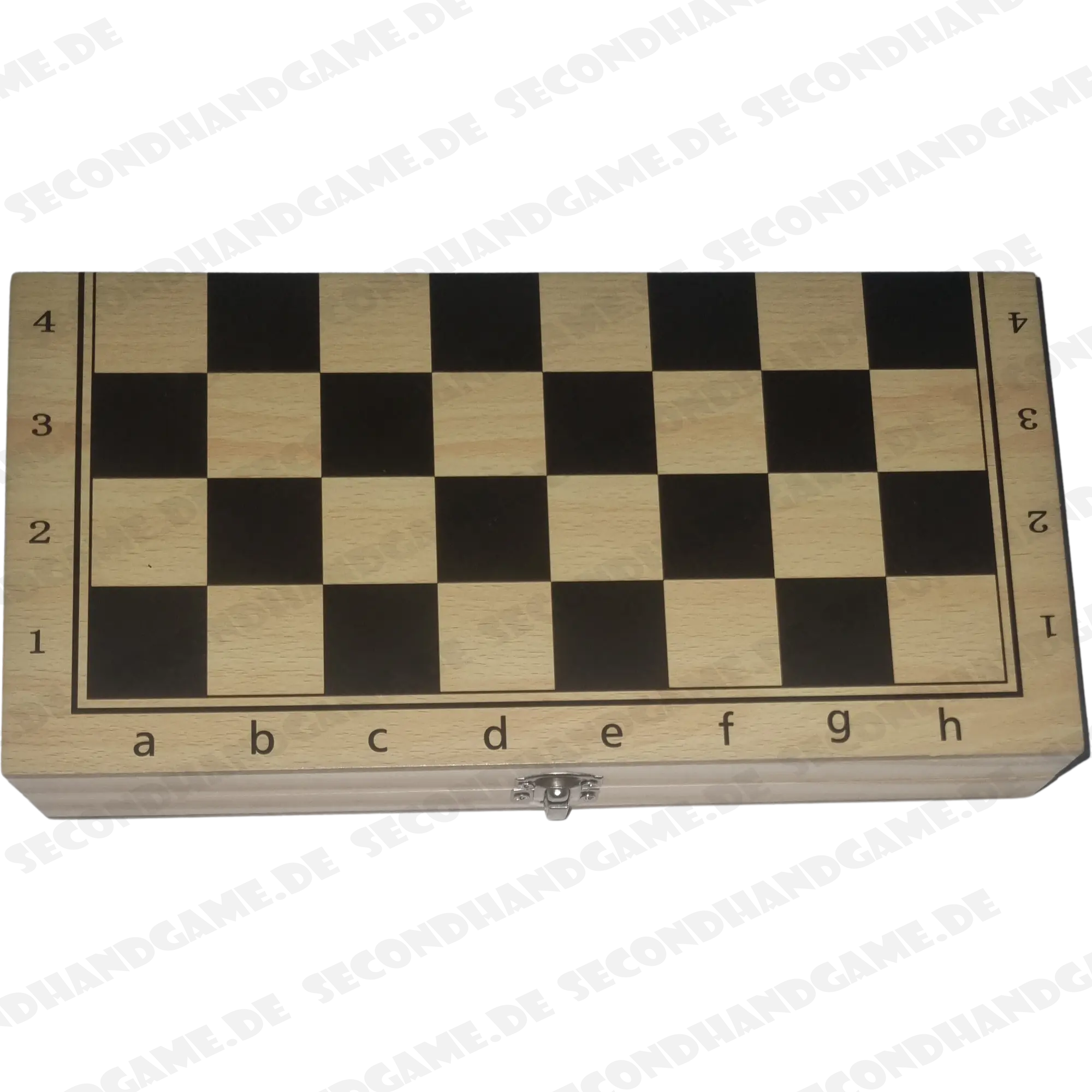 Schach Holz Schachkassette Backgammon