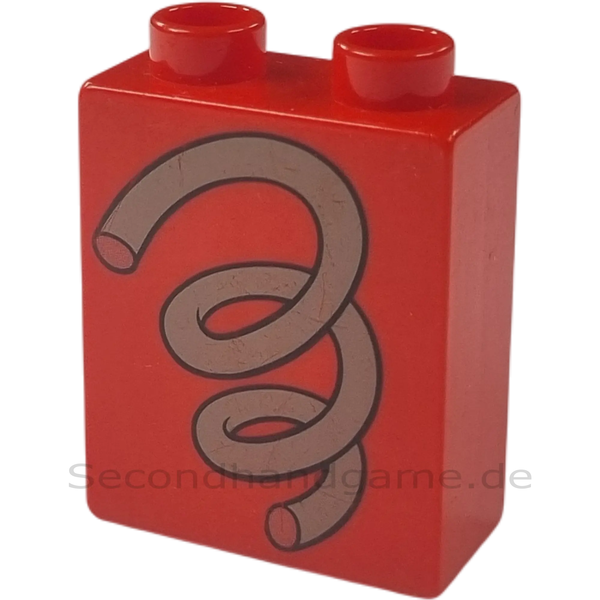Lego Duplo 1x2 Stein Rot Sprungfeder