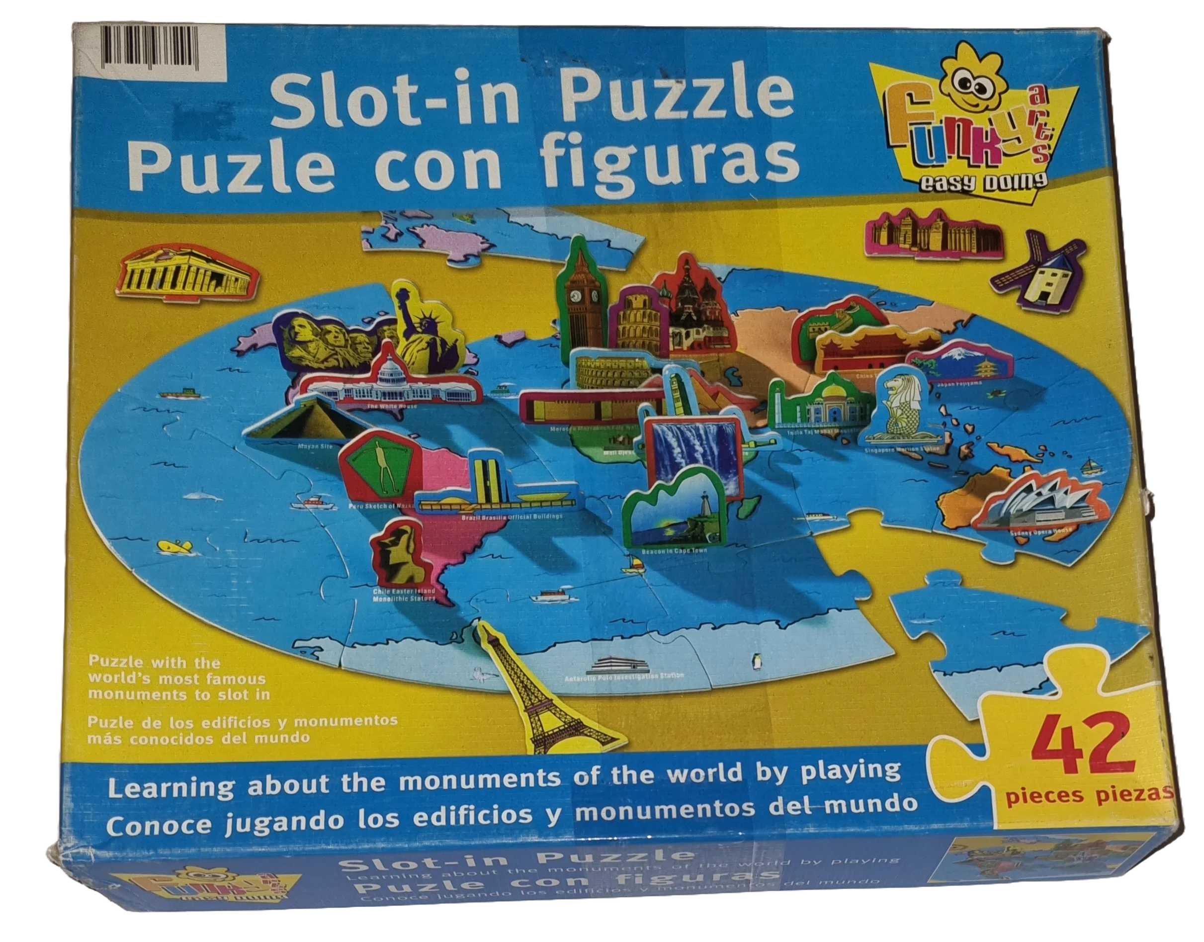 Honos Verlag Funky arts easy doing Slot-in Puzzle 42 Teile