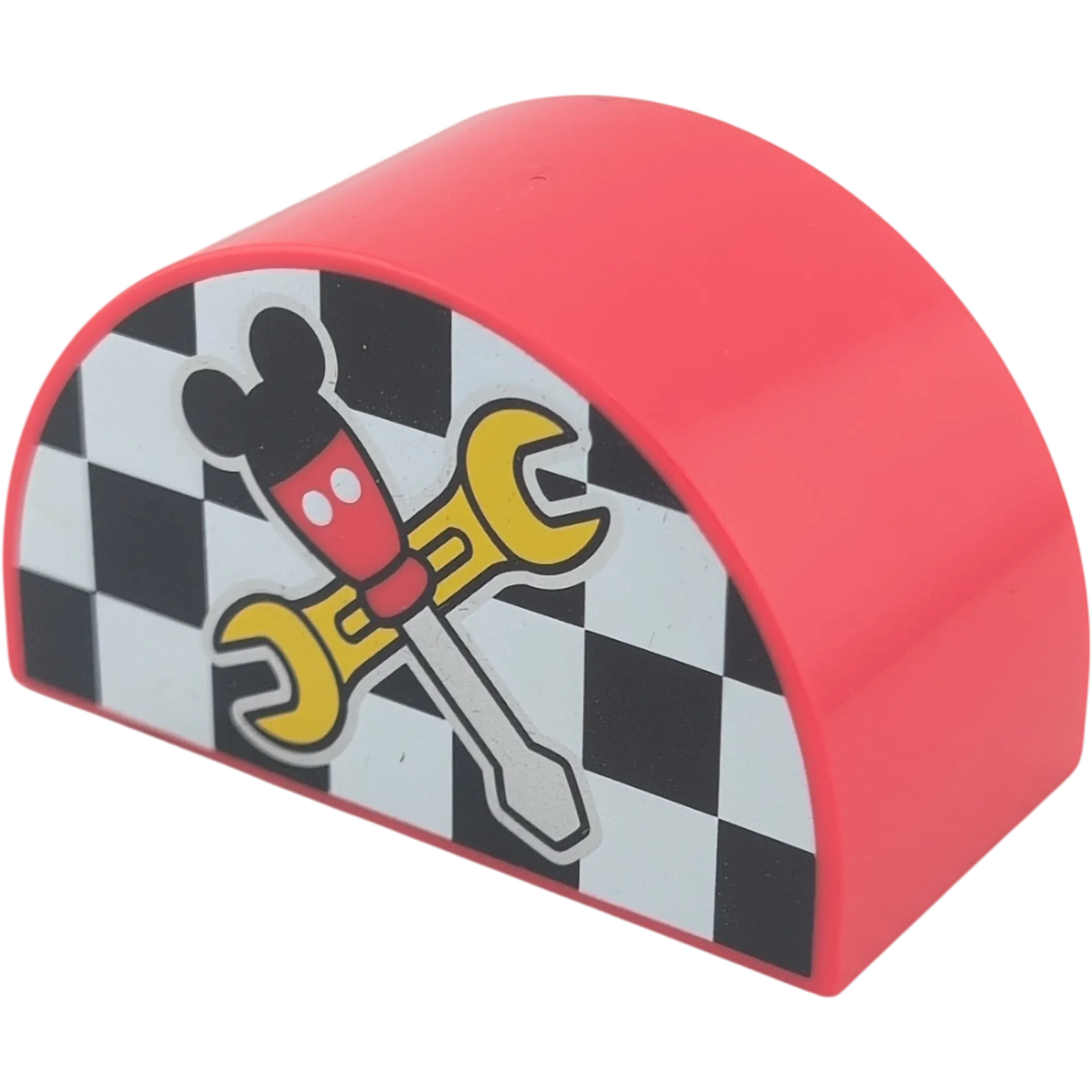 Lego Duplo 31213 Stein 2x4x2 abgerundet Rot Mickey Mouse Autowerkstatt