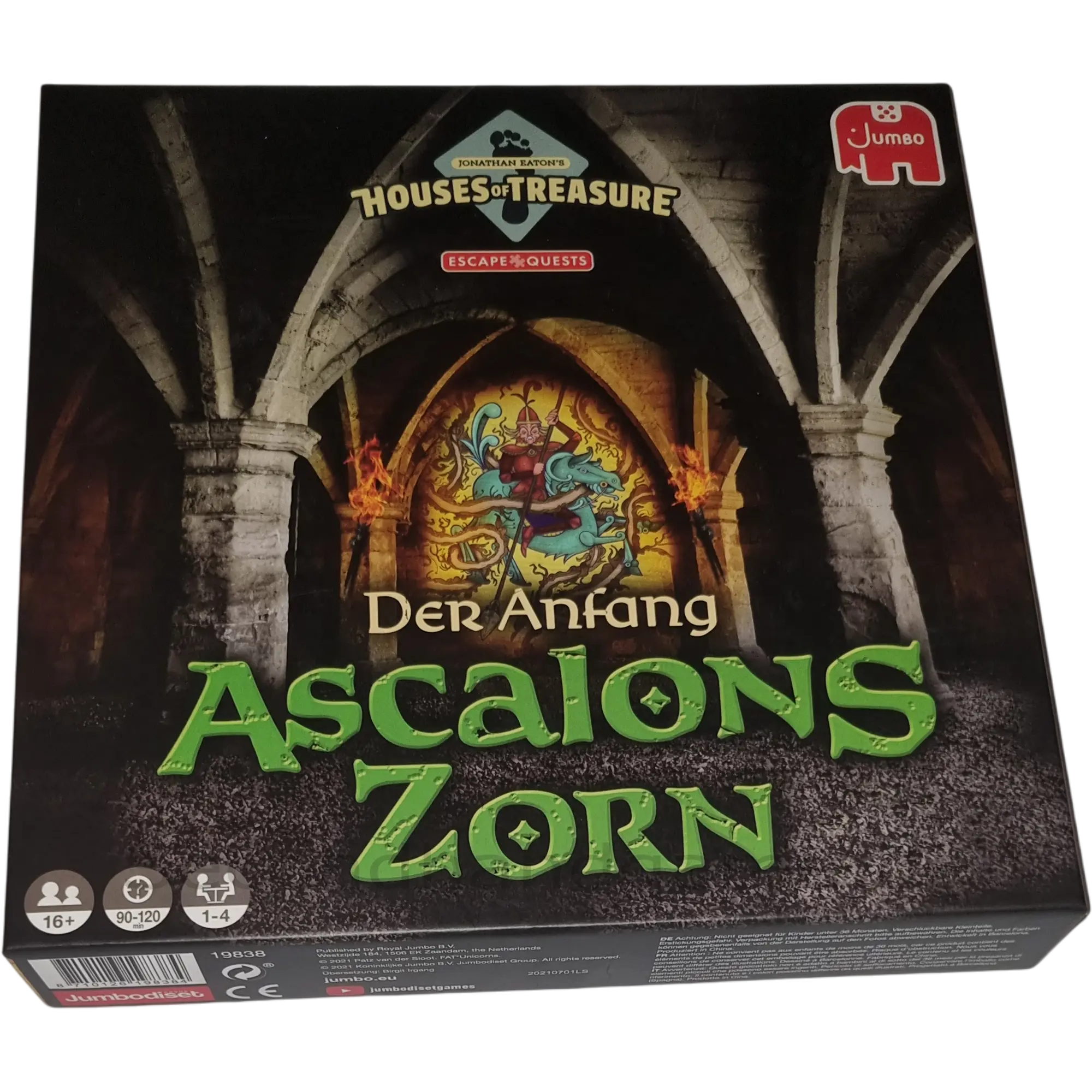 Jumbo House of Treasure Escape Quest Der Anfang Ascalons Zorn