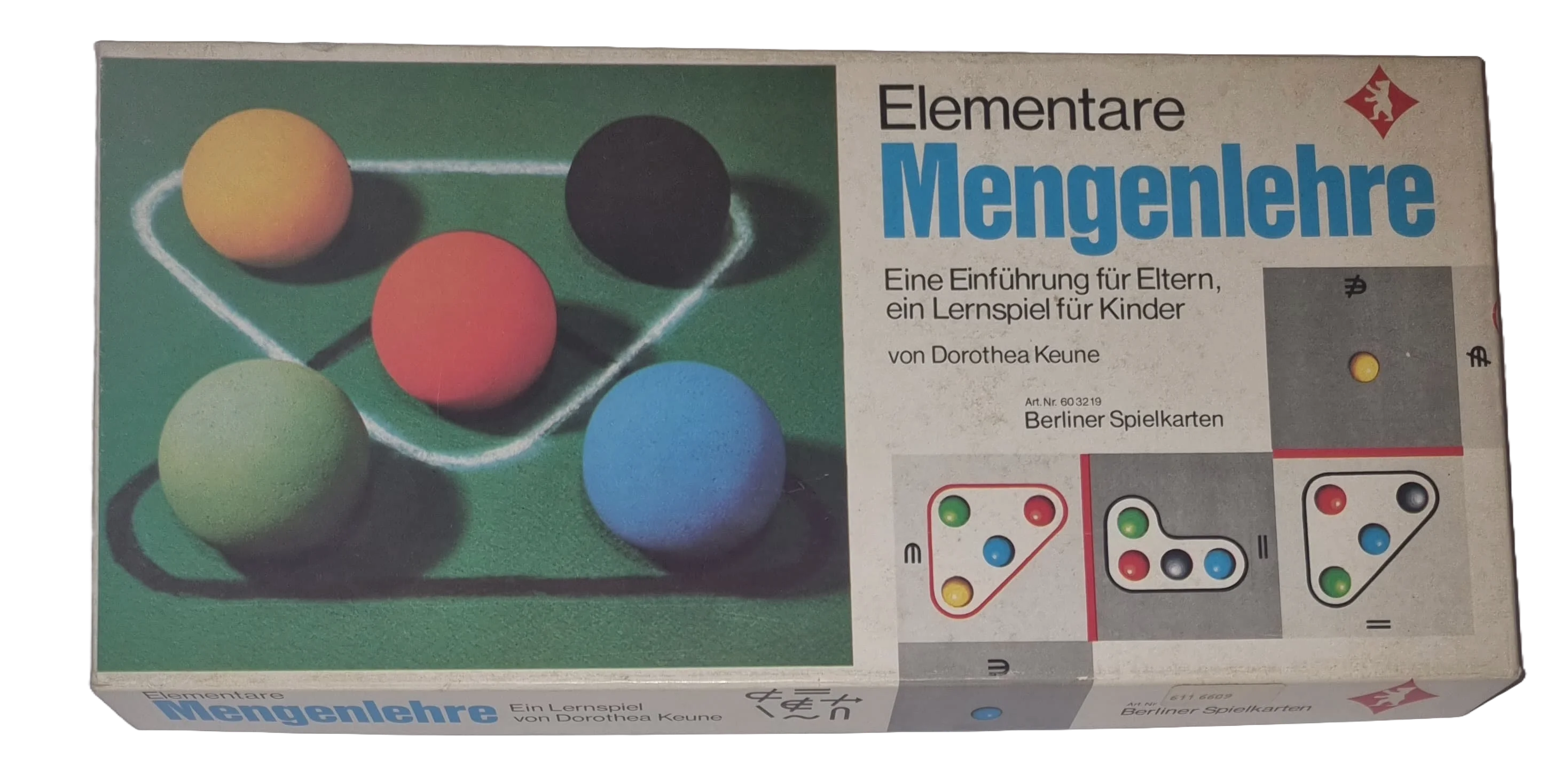 Berliner Spielkarten Elementare Mengenlehre 603219