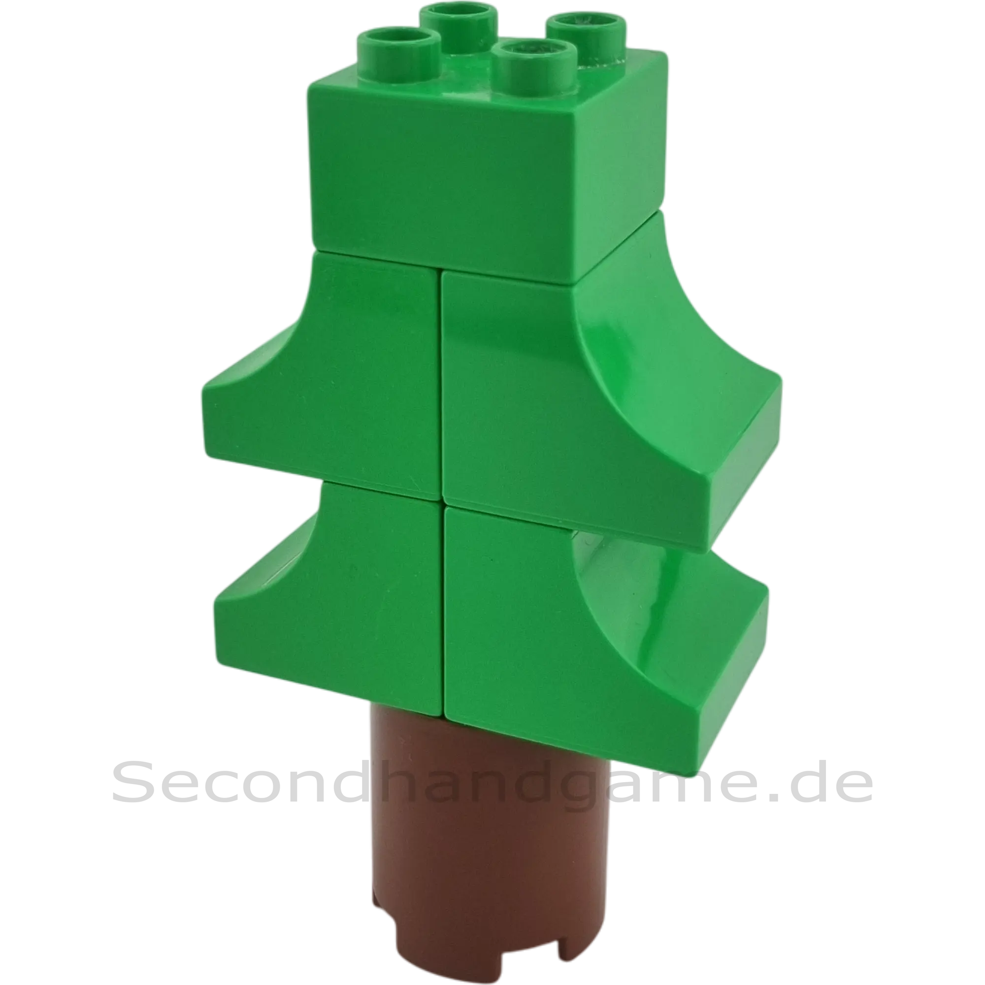 Lego Duplo Baum Tannenbaum Mittelgrün Stamm Dunkelbraun 6-teilig