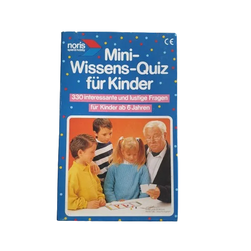 Noris Mini-Wissens-Quiz für Kinder