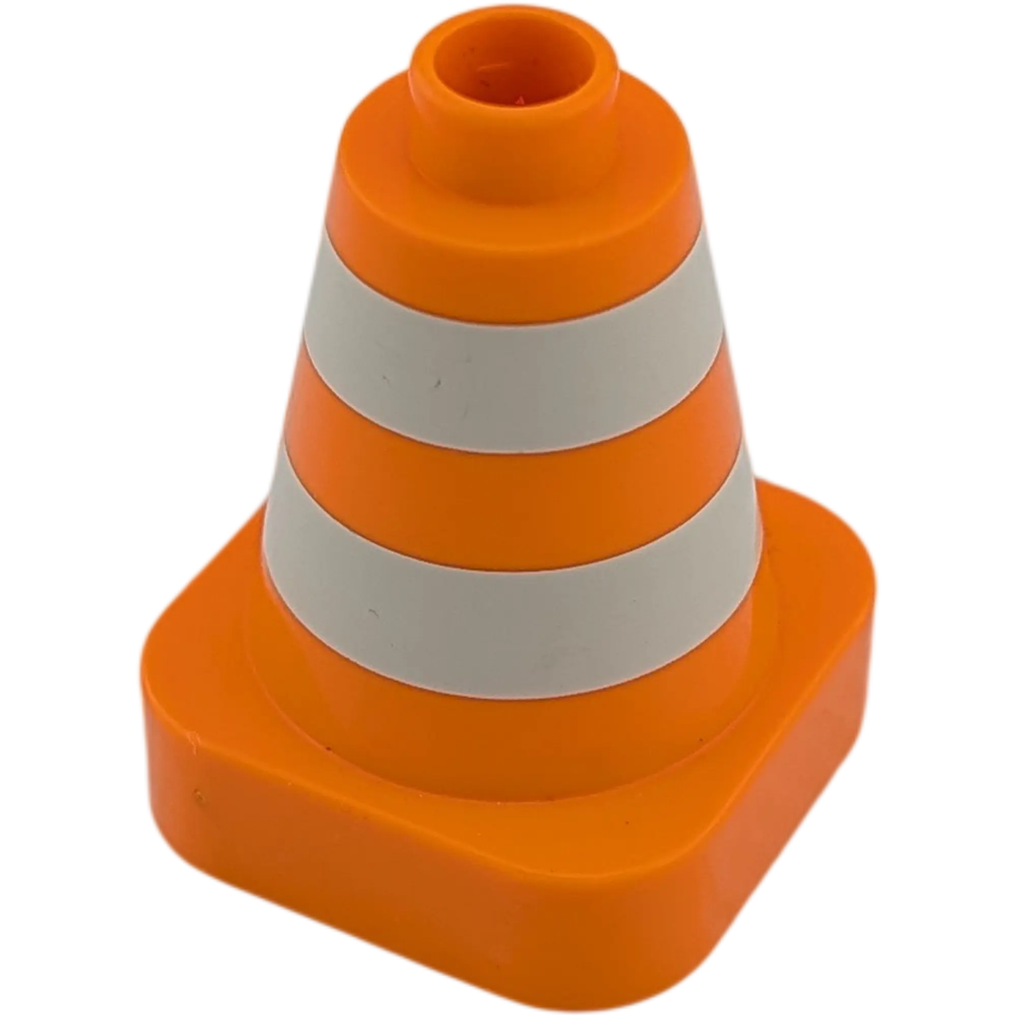 Lego Duplo 47408 Kegel Baustellenhütchen Wimpel Orange Weiß