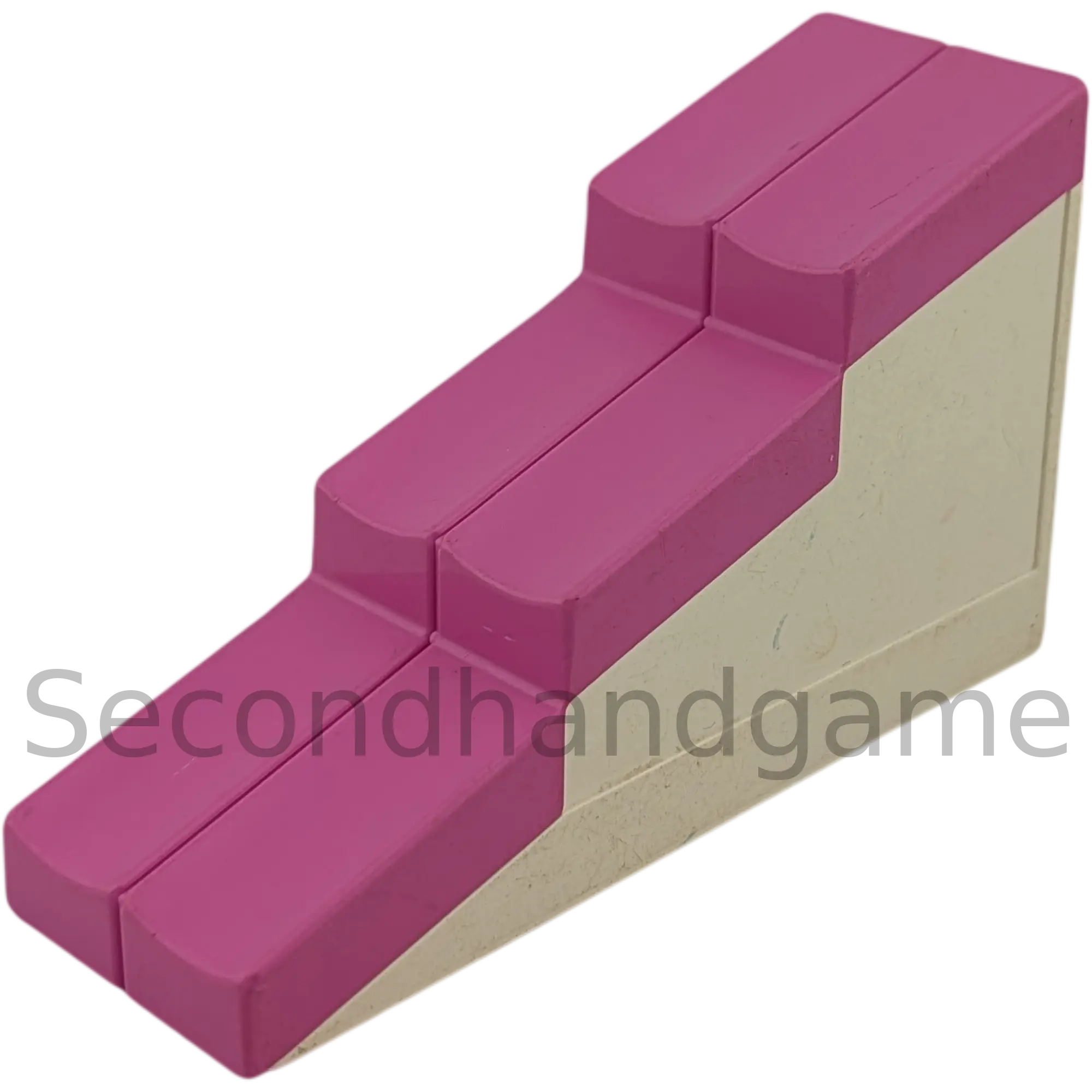 Lego Duplo 8465 Dach Weiß mit pinken Ziegeln B-Ware