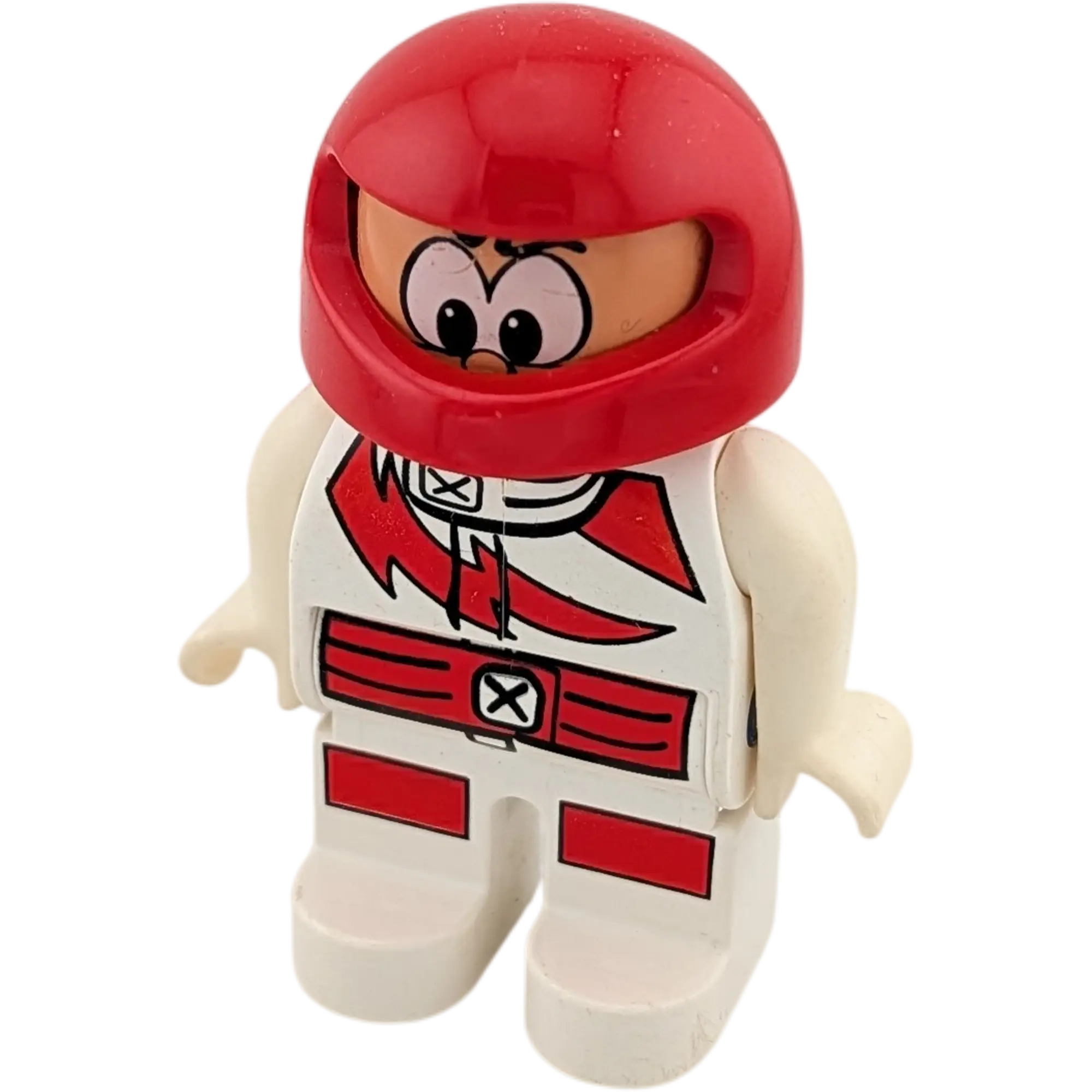 Lego Duplo Figur Mann 47394 Motorradfahrer Rennfahrer