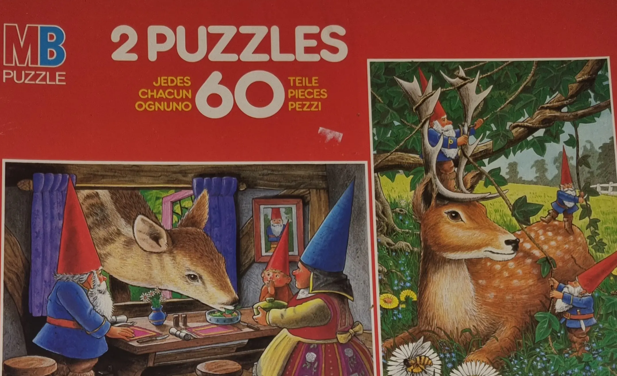 MB Duo Puzzle 2x60 Teile 3542