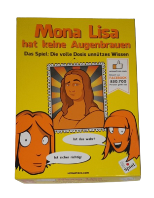 ilse spiel Mona Lisa hat keine Augenbrauen