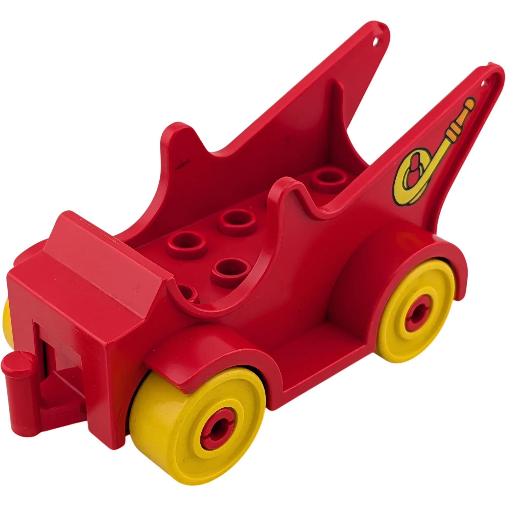 Lego Duplo Auto Rot Feuerwehrauto 4251 mit gelben Räder