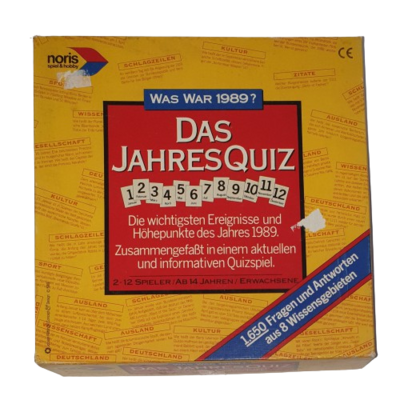 Was war 1989? Das Jahresquiz
