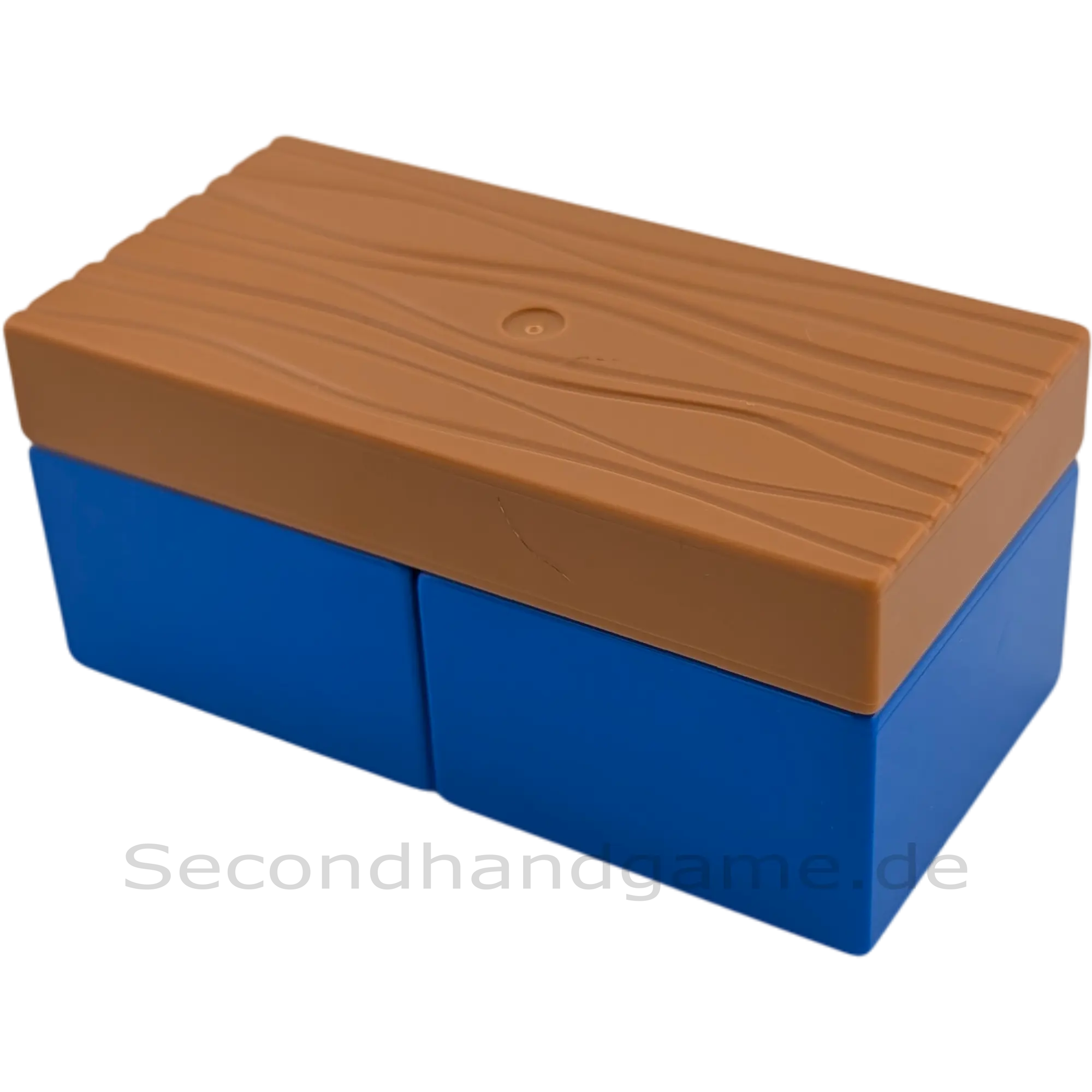 Lego Duplo Sofa Couch Wohnlandschaft Bank Holz Blau
